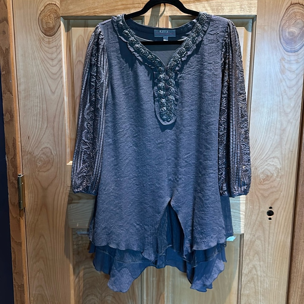 Pretty Angel Gray layered top